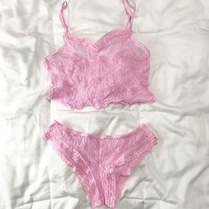 Baby Pink Lace Exoticwear